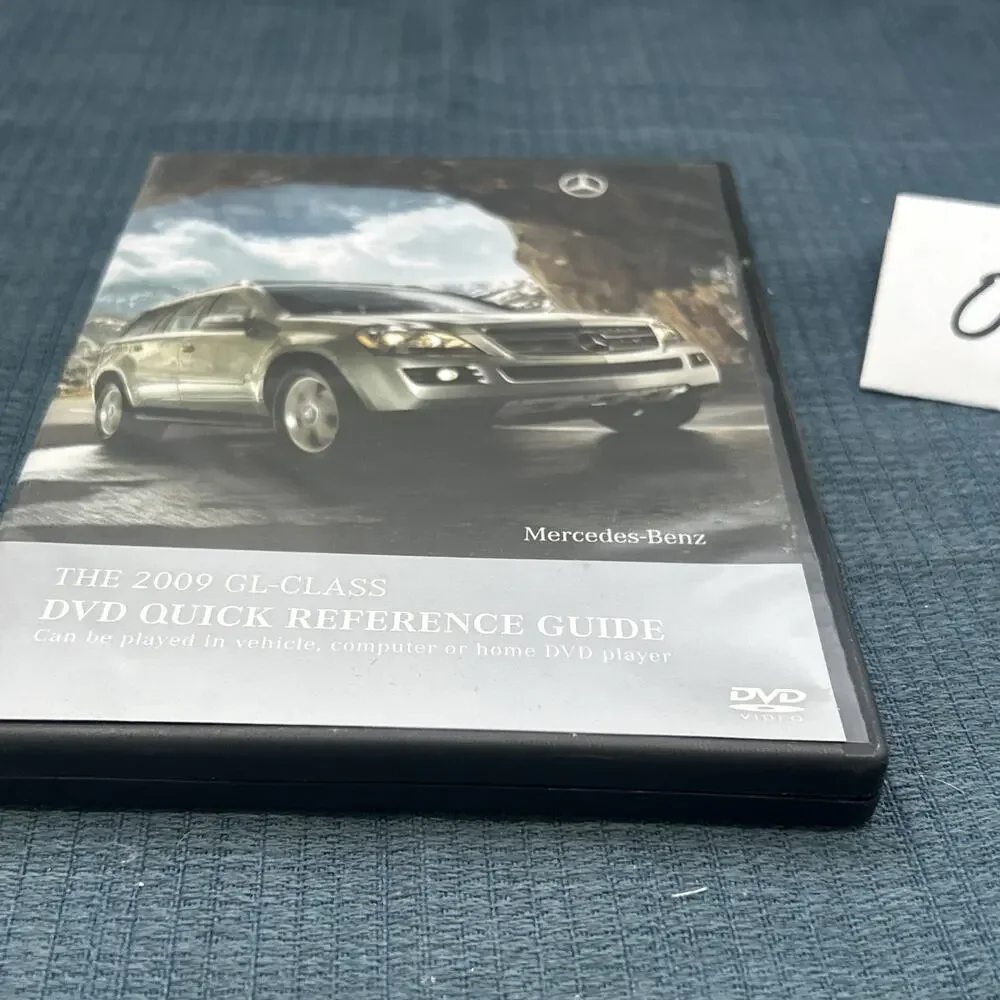 2009 MERCEDES BENZ GL-Class GL Class Quick Reference Guide DVD CD NEW OEM 09